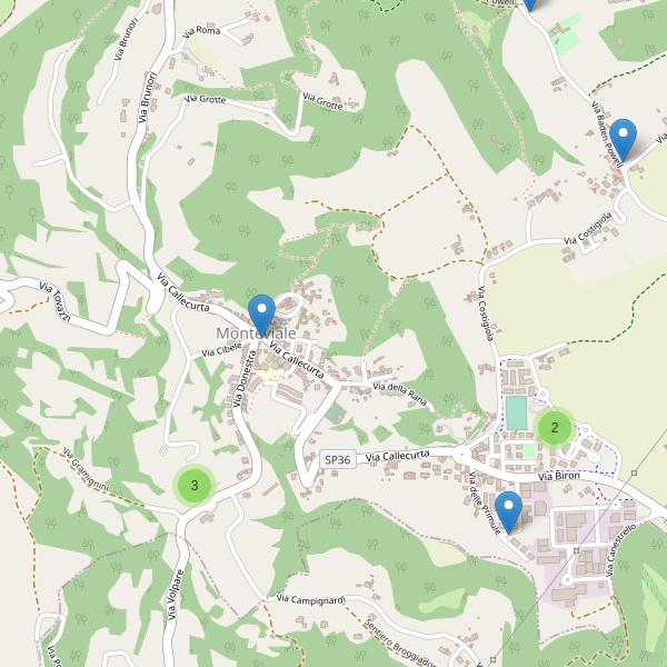 Thumbnail mappa parcheggi di Monteviale