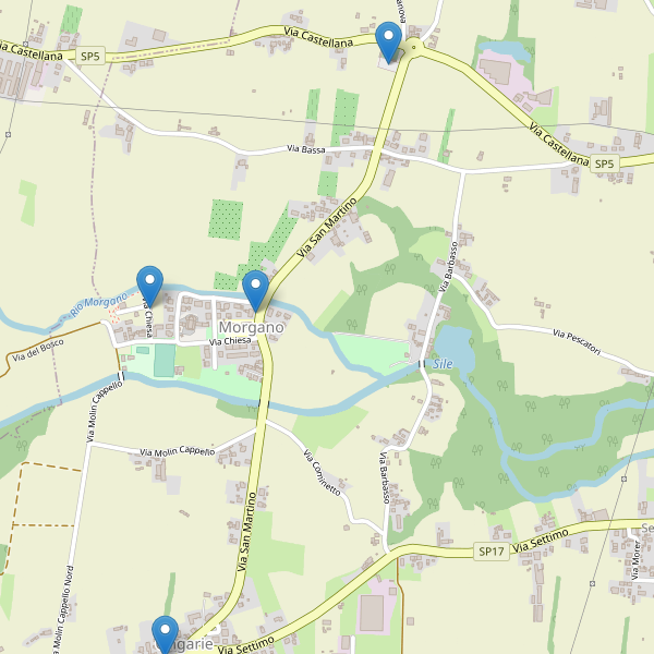 Thumbnail mappa parcheggi di Morgano