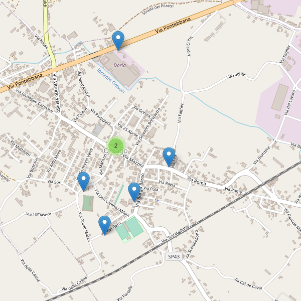 Thumbnail mappa parcheggi di Orsago