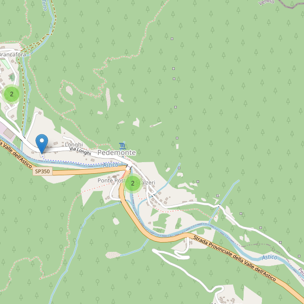 Thumbnail mappa parcheggi di Pedemonte