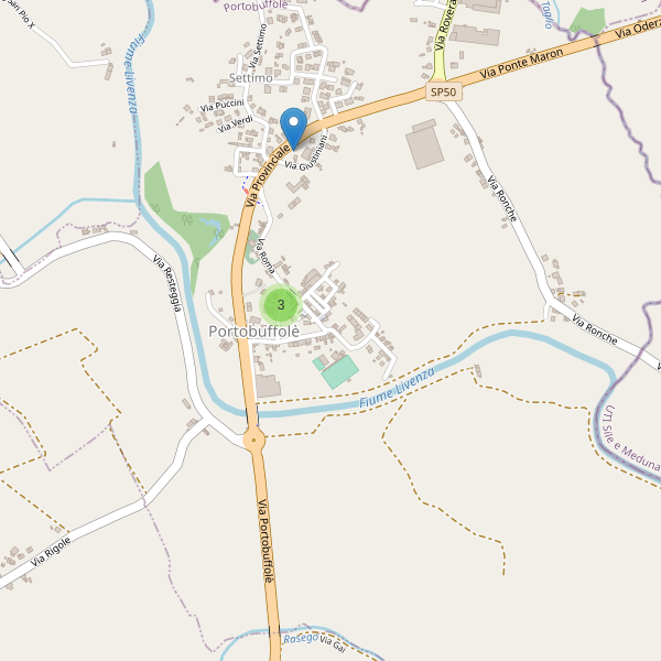 Thumbnail mappa parcheggi di Portobuffolè