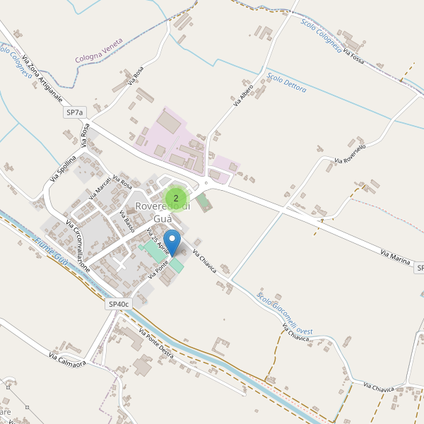 Thumbnail mappa parcheggi di Roveredo di Guà