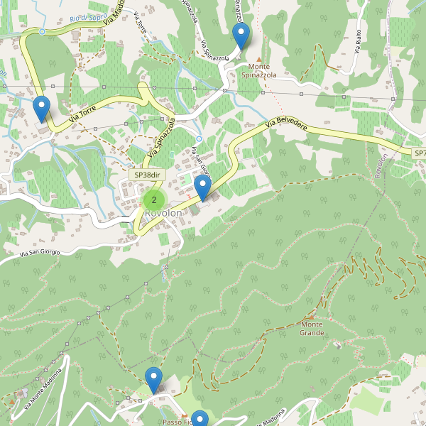 Thumbnail mappa parcheggi di Rovolon