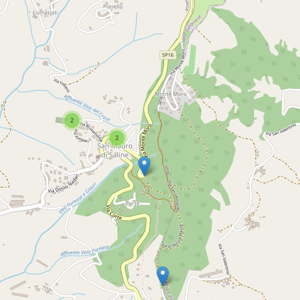 Thumbnail mappa parcheggi di San Mauro di Saline