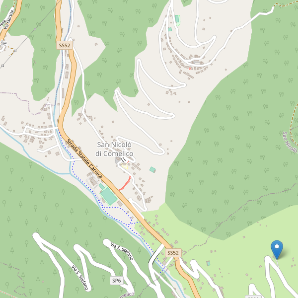 Thumbnail mappa parcheggi di San Nicolò di Comelico
