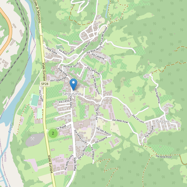 Thumbnail mappa parcheggi di Segusino