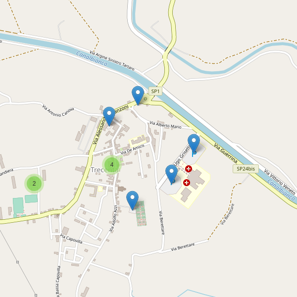 Thumbnail mappa parcheggi di Trecenta