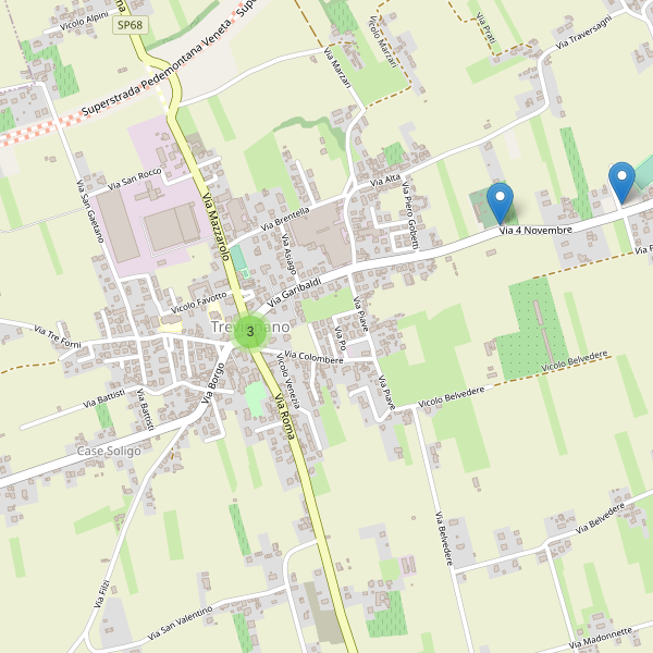 Thumbnail mappa parcheggi di Trevignano