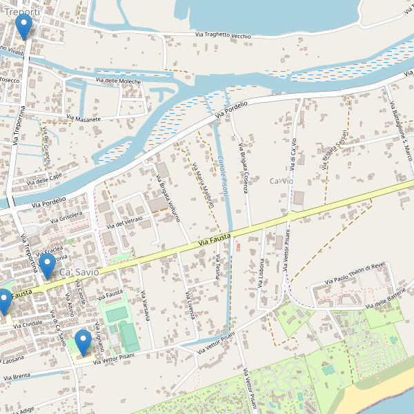 Thumbnail mappa scuole di Cavallino-Treporti