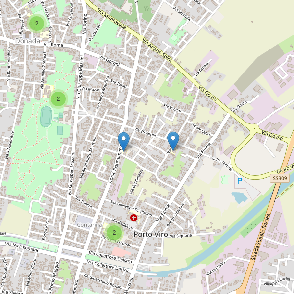 Thumbnail mappa scuole di Porto Viro