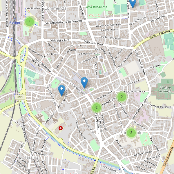 Thumbnail mappa scuole di Rovigo
