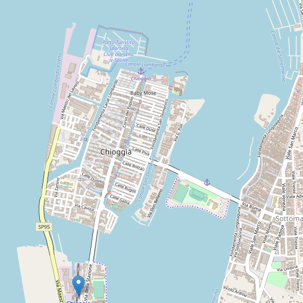 Thumbnail mappa stazioni di Chioggia