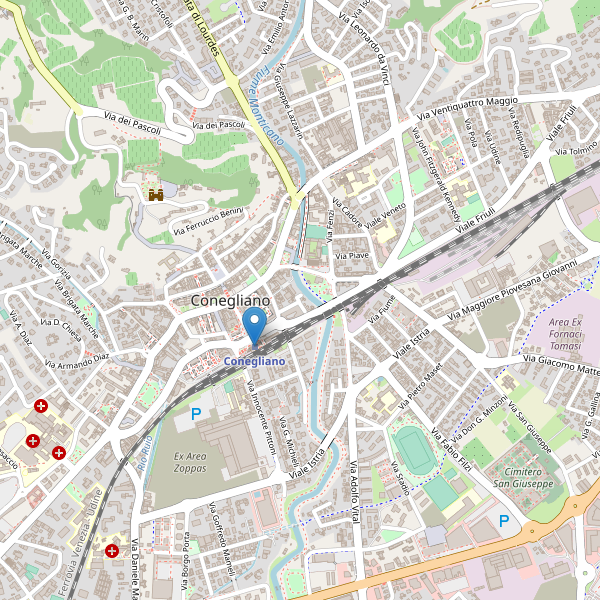 Thumbnail mappa stazioni di Conegliano