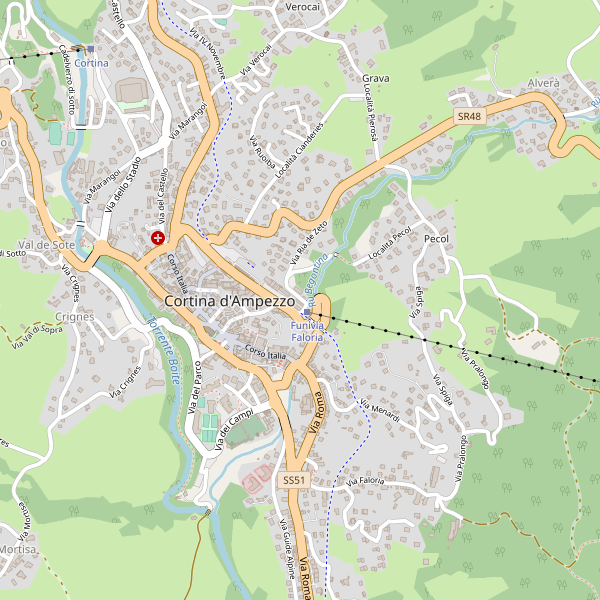 Thumbnail mappa stazioni di Cortina d'Ampezzo
