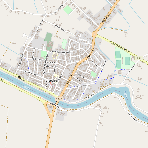 Thumbnail mappa stazioni di Eraclea