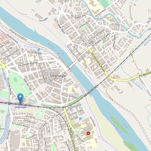 Thumbnail mappa stazioni di Legnago