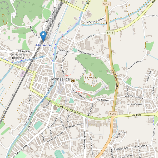 Thumbnail mappa stazioni di Monselice