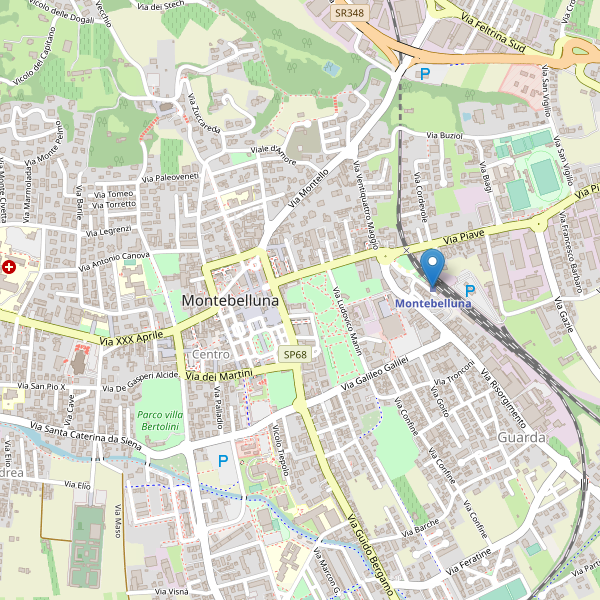 Thumbnail mappa stazioni di Montebelluna