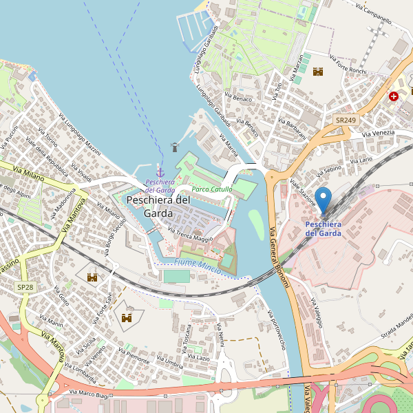 Thumbnail mappa stazioni di Peschiera del Garda