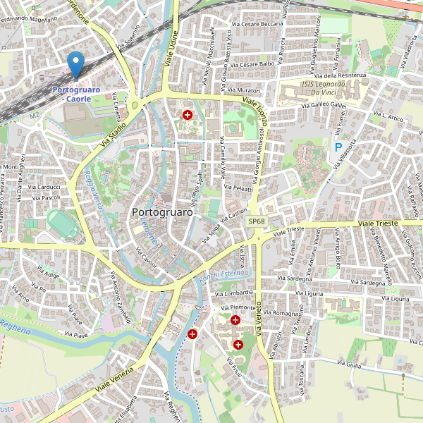 Thumbnail mappa stazioni di Portogruaro