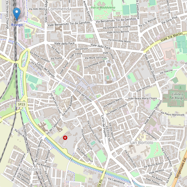Thumbnail mappa stazioni di Rovigo