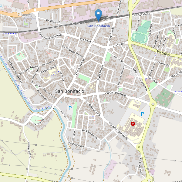Thumbnail mappa stazioni di San Bonifacio