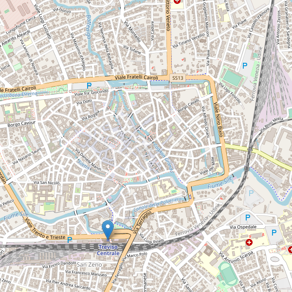Thumbnail mappa stazioni di Treviso