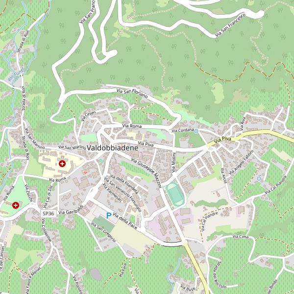Thumbnail mappa stazioni di Valdobbiadene