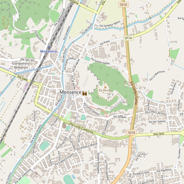Thumbnail mappa supermercati di Monselice