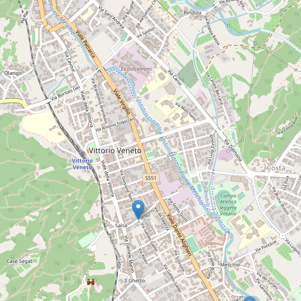 Thumbnail mappa supermercati di Vittorio Veneto