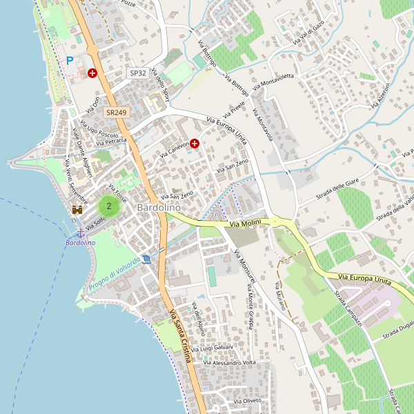 Thumbnail mappa taxi di Bardolino