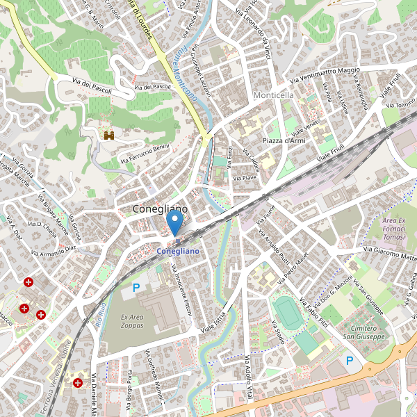 Thumbnail mappa taxi di Conegliano