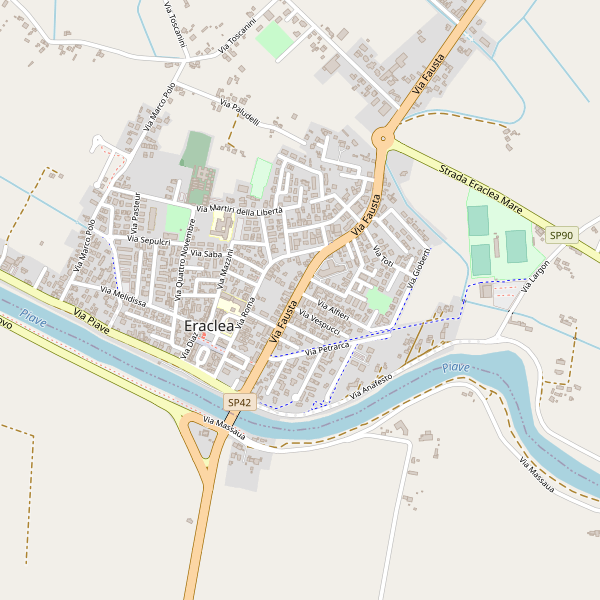 Thumbnail mappa taxi di Eraclea