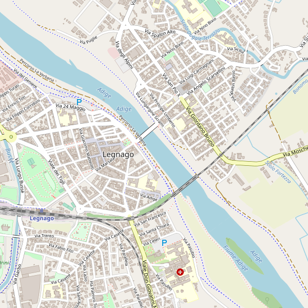 Thumbnail mappa taxi di Legnago