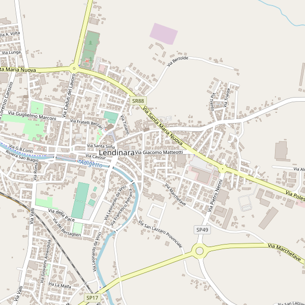 Thumbnail mappa taxi di Lendinara