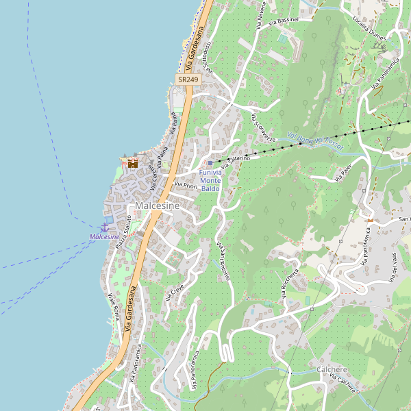 Thumbnail mappa taxi di Malcesine