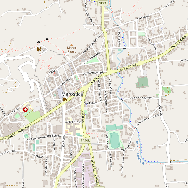 Thumbnail mappa taxi di Marostica