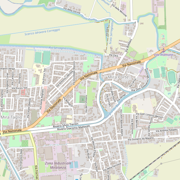 Thumbnail mappa taxi di Mira