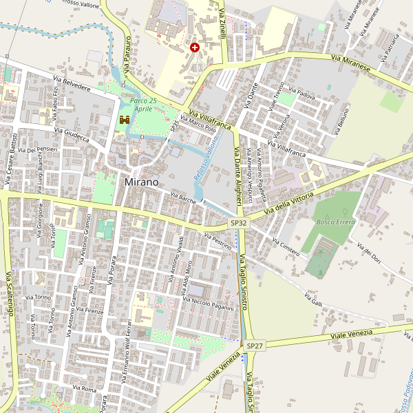 Thumbnail mappa taxi di Mirano