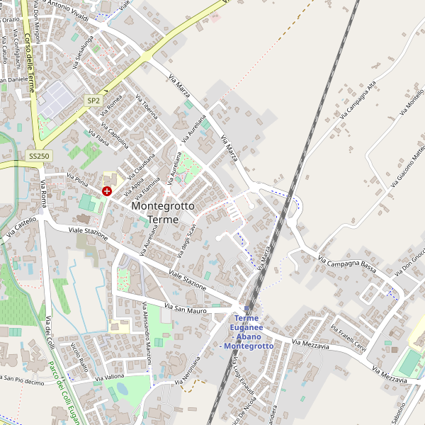 Thumbnail mappa taxi di Montegrotto Terme