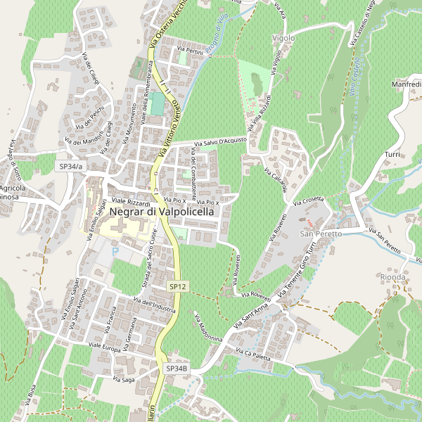 Thumbnail mappa taxi di Negrar