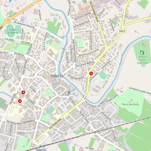 Thumbnail mappa taxi di Oderzo