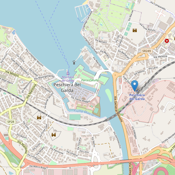 Thumbnail mappa taxi di Peschiera del Garda