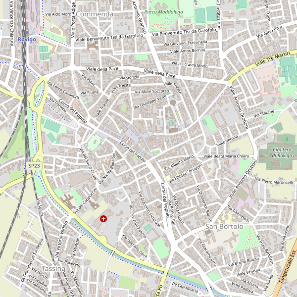 Thumbnail mappa taxi di Rovigo