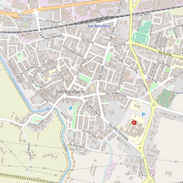 Thumbnail mappa taxi di San Bonifacio