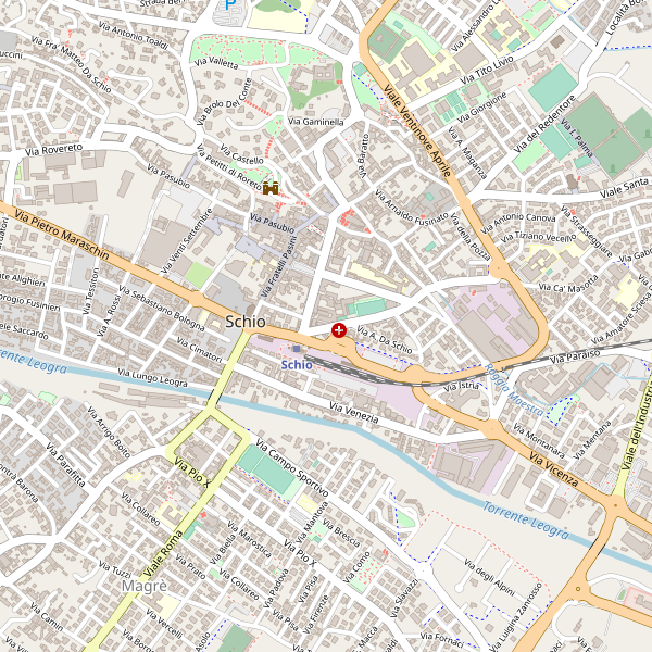 Thumbnail mappa taxi di Schio