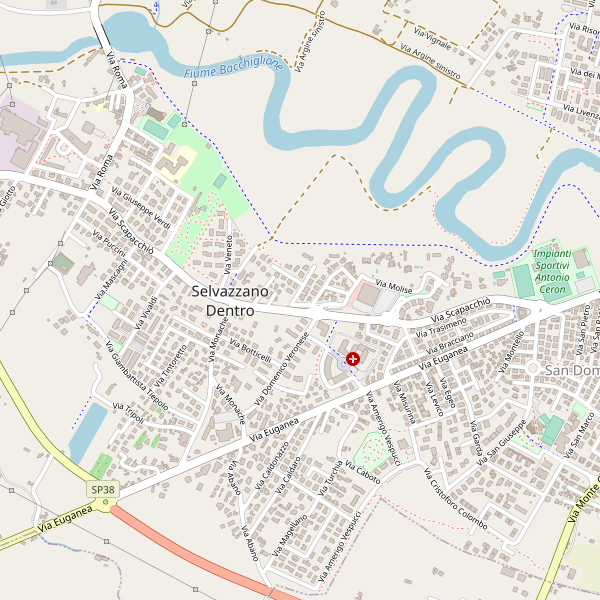 Thumbnail mappa taxi di Selvazzano Dentro