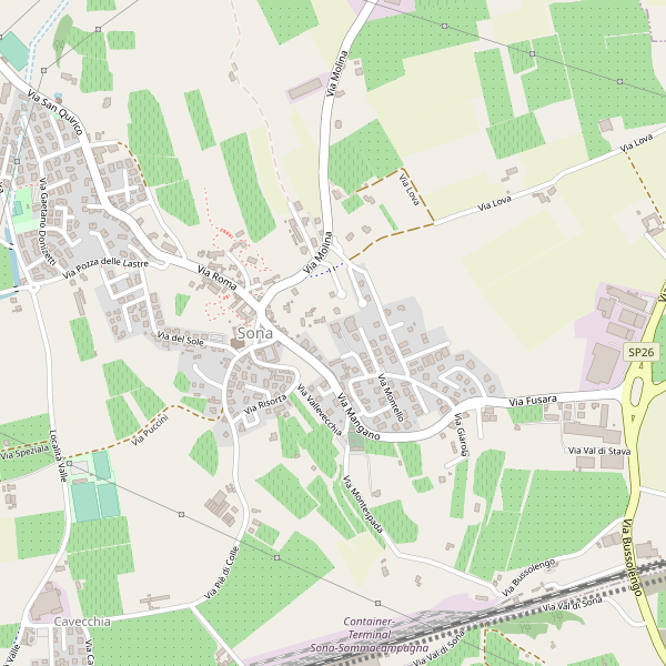 Thumbnail mappa taxi di Sona