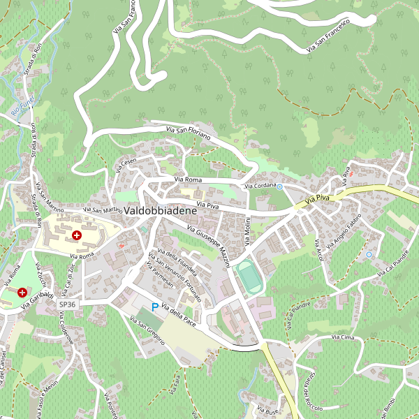 Thumbnail mappa taxi di Valdobbiadene