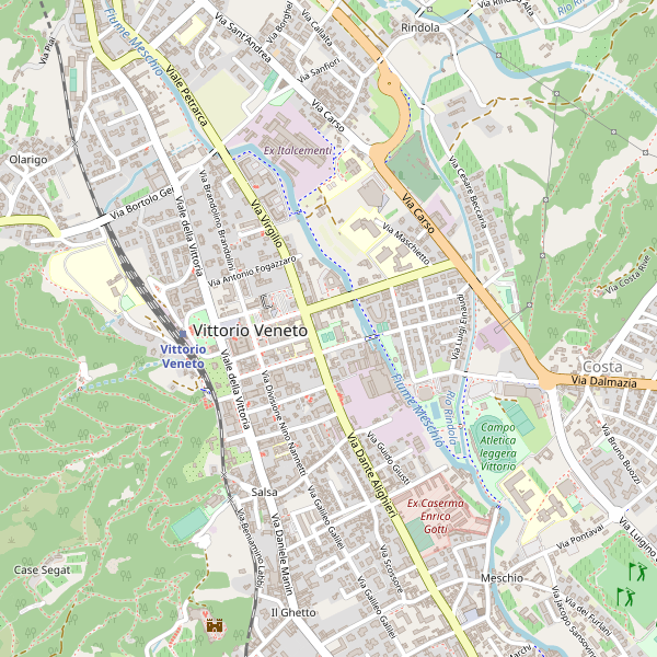 Thumbnail mappa taxi di Vittorio Veneto